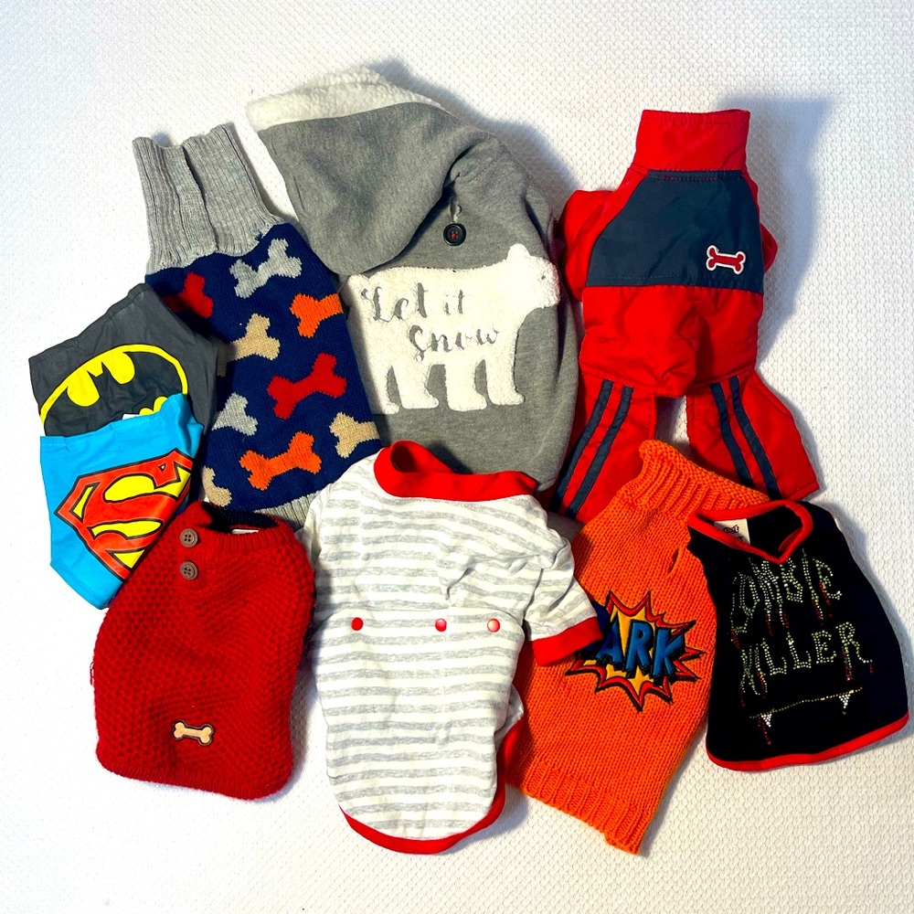 Dog clothing and capes